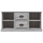 vidaXL Comodă TV, gri sonoma, 99,5x35,5x48 cm, lemn prelucrat vidaXL Comodă TV, gri sonoma, 99,5x35,5x48 cm, lemn prelucrat
