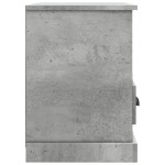 vidaXL Comodă TV, gri beton, 80x35x50 cm, lemn prelucrat vidaXL Comodă TV, gri beton, 80x35x50 cm, lemn prelucrat
