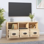 vidaXL Comodă TV, stejar sonoma, 100x35x50 cm, lemn prelucrat vidaXL Comodă TV, stejar sonoma, 100x35x50 cm, lemn prelucrat
