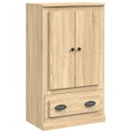 vidaXL Dulap înalt, stejar sonoma, 60x35,5x103,5 cm, lemn prelucrat vidaXL Dulap înalt, stejar sonoma, 60x35,5x103,5 cm, lemn prelucrat