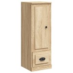 vidaXL Dulap înalt, stejar sonoma, 36x35,5x103,5 cm, lemn compozit