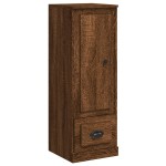 vidaXL Dulap înalt, stejar maro, 36x35,5x103,5 cm, lemn compozit