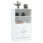 vidaXL Dulap înalt, alb extralucios, 60x35,5x103,5 cm, lemn prelucrat vidaXL Dulap înalt, alb extralucios, 60x35,5x103,5 cm, lemn prelucrat