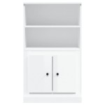 vidaXL Dulap înalt, alb extralucios, 60x35,5x103,5 cm, lemn prelucrat vidaXL Dulap înalt, alb extralucios, 60x35,5x103,5 cm, lemn prelucrat