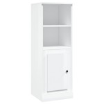 vidaXL Dulap înalt, alb extralucios, 36x35,5x103,5 cm, lemn compozit vidaXL Dulap înalt, alb extralucios, 36x35,5x103,5 cm, lemn compozit