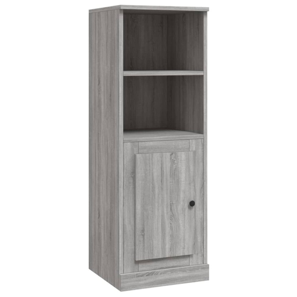 vidaXL Dulap înalt, gri sonoma, 36x35,5x103,5 cm, lemn compozit