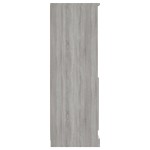 vidaXL Dulap înalt, gri sonoma, 36x35,5x103,5 cm, lemn compozit