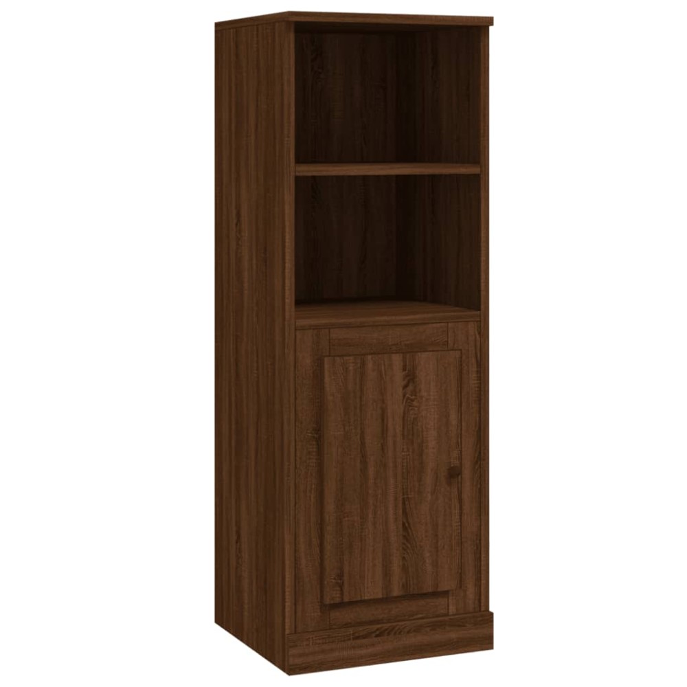 vidaXL Dulap înalt, stejar maro, 36x35,5x103,5 cm, lemn compozit