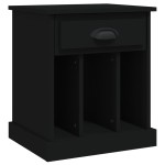 vidaXL Noptiere, negru, 43x36x50 cm vidaXL Noptiere, negru, 43x36x50 cm