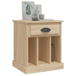 vidaXL Noptiere, stejar sonoma, 43x36x50 cm vidaXL Noptiere, stejar sonoma, 43x36x50 cm