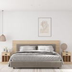 vidaXL Noptiere, 2 buc., stejar sonoma, 43x36x50 cm