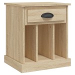 vidaXL Noptiere, 2 buc., stejar sonoma, 43x36x50 cm