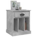 vidaXL Noptiere, gri beton, 43x36x50 cm vidaXL Noptiere, gri beton, 43x36x50 cm