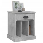 vidaXL Noptiere, 2 buc., gri beton, 43x36x50 cm vidaXL Noptiere, 2 buc., gri beton, 43x36x50 cm