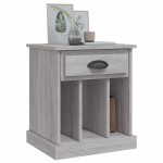 vidaXL Noptiere, 2 buc., gri sonoma, 43x36x50 cm vidaXL Noptiere, 2 buc., gri sonoma, 43x36x50 cm