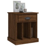vidaXL Noptiere, 2 buc., stejar maro, 43x36x50 cm vidaXL Noptiere, 2 buc., stejar maro, 43x36x50 cm