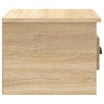 vidaXL Noptieră de perete, stejar sonoma, 41,5x36x28 cm vidaXL Noptieră de perete, stejar sonoma, 41,5x36x28 cm