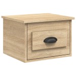 vidaXL Noptiere de perete, 2 buc., stejar sonoma, 41,5x36x28 cm
