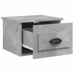 vidaXL Noptieră de perete, gri beton, 41,5x36x28 cm vidaXL Noptieră de perete, gri beton, 41,5x36x28 cm