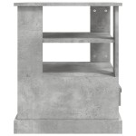 vidaXL Masă laterală, gri beton, 50x50x60 cm, lemn prelucrat vidaXL Masă laterală, gri beton, 50x50x60 cm, lemn prelucrat