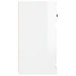 vidaXL Servantă, alb extralucios, 70x35,5x67,5 cm, lemn prelucrat