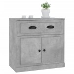 vidaXL Servantă, gri beton, 70x35,5x67,5 cm, lemn prelucrat vidaXL Servantă, gri beton, 70x35,5x67,5 cm, lemn prelucrat