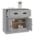 vidaXL Servantă, gri beton, 70x35,5x67,5 cm, lemn prelucrat vidaXL Servantă, gri beton, 70x35,5x67,5 cm, lemn prelucrat
