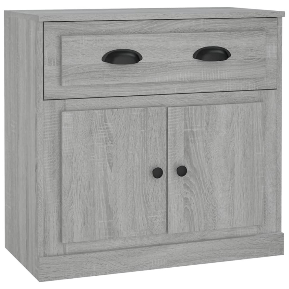 vidaXL Servantă, gri sonoma, 70x35,5x67,5 cm, lemn prelucrat