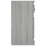 vidaXL Servantă, gri sonoma, 70x35,5x67,5 cm, lemn prelucrat