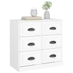 vidaXL Servantă, alb, 70x35,5x67,5 cm, lemn prelucrat vidaXL Servantă, alb, 70x35,5x67,5 cm, lemn prelucrat