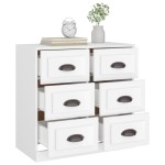 vidaXL Servantă, alb, 70x35,5x67,5 cm, lemn prelucrat vidaXL Servantă, alb, 70x35,5x67,5 cm, lemn prelucrat