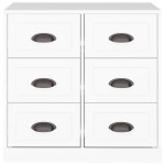 vidaXL Servantă, alb, 70x35,5x67,5 cm, lemn prelucrat vidaXL Servantă, alb, 70x35,5x67,5 cm, lemn prelucrat