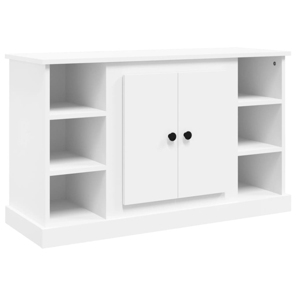 vidaXL Servantă, alb, 100x35,5x60 cm, lemn prelucrat