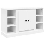 vidaXL Servantă, alb, 100x35,5x60 cm, lemn prelucrat