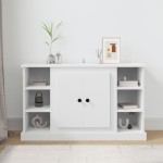 vidaXL Servantă, alb, 100x35,5x60 cm, lemn prelucrat