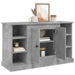 vidaXL Servantă, gri beton, 100x35,5x60 cm, lemn prelucrat