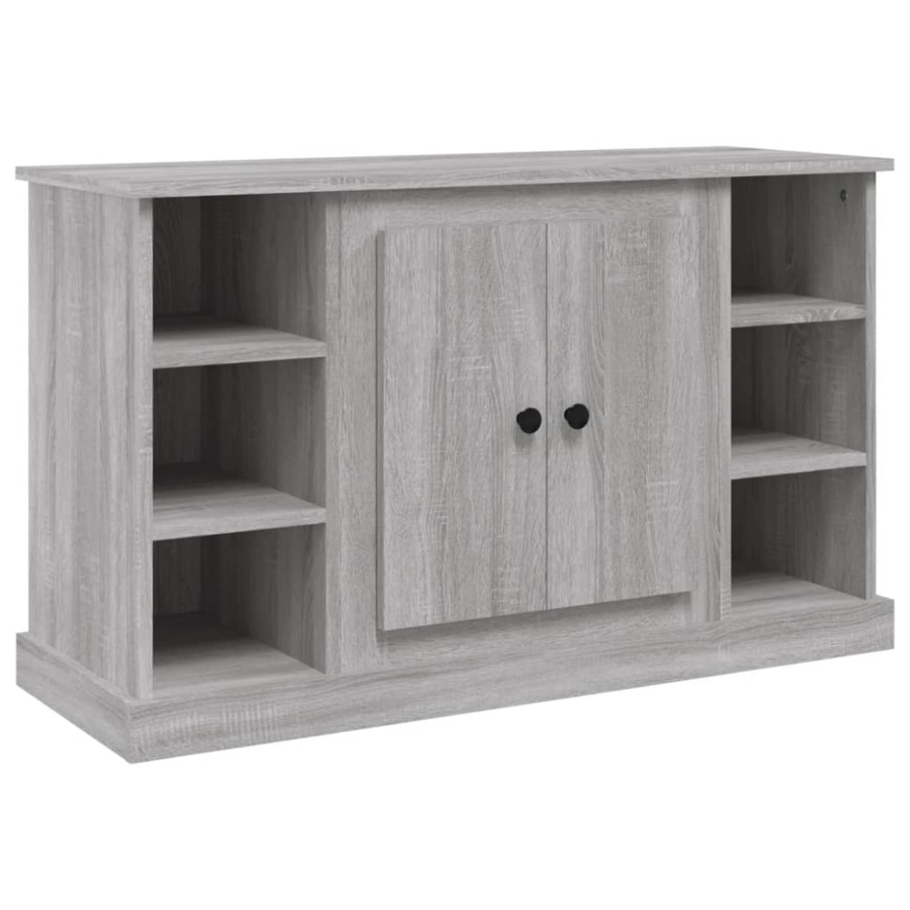 vidaXL Servantă, gri sonoma, 100x35,5x60 cm, lemn compozit