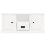 vidaXL Comodă TV, alb, 100x35,5x45 cm, lemn prelucrat vidaXL Comodă TV, alb, 100x35,5x45 cm, lemn prelucrat