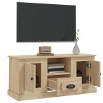 vidaXL Comodă TV, stejar sonoma, 100x35,5x45 cm, lemn prelucrat vidaXL Comodă TV, stejar sonoma, 100x35,5x45 cm, lemn prelucrat