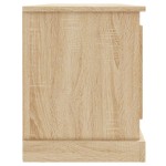vidaXL Comodă TV, stejar sonoma, 100x35,5x45 cm, lemn prelucrat vidaXL Comodă TV, stejar sonoma, 100x35,5x45 cm, lemn prelucrat