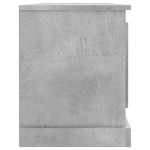 vidaXL Comodă TV, gri beton, 100x35,5x45 cm, lemn prelucrat