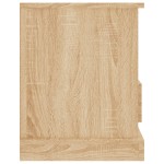 vidaXL Comodă TV, stejar sonoma, 93x35,5x45 cm, lemn prelucrat