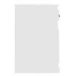 vidaXL Birou cu sertar, alb, 115x50x75 cm, lemn prelucrat vidaXL Birou cu sertar, alb, 115x50x75 cm, lemn prelucrat