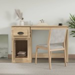 vidaXL Birou cu sertar, stejar sonoma, 115x50x75 cm, lemn prelucrat vidaXL Birou cu sertar, stejar sonoma, 115x50x75 cm, lemn prelucrat