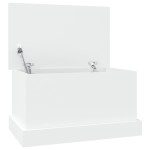 vidaXL Raft de depozitare, alb, 50x30x28 cm, lemn prelucrat vidaXL Raft de depozitare, alb, 50x30x28 cm, lemn prelucrat