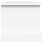 vidaXL Raft de depozitare, alb, 50x30x28 cm, lemn prelucrat vidaXL Raft de depozitare, alb, 50x30x28 cm, lemn prelucrat