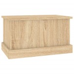 vidaXL Cutie de depozitare, stejar sonoma, 50x30x28 cm, lemn prelucrat vidaXL Cutie de depozitare, stejar sonoma, 50x30x28 cm, lemn prelucrat