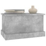 vidaXL Cutie de depozitare, gri beton, 50x30x28 cm, lemn prelucrat vidaXL Cutie de depozitare, gri beton, 50x30x28 cm, lemn prelucrat