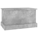 vidaXL Cutie de depozitare, gri beton, 50x30x28 cm, lemn prelucrat vidaXL Cutie de depozitare, gri beton, 50x30x28 cm, lemn prelucrat