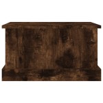 vidaXL Cutie de depozitare, stejar afumat, 50x30x28 cm, lemn prelucrat vidaXL Cutie de depozitare, stejar afumat, 50x30x28 cm, lemn prelucrat